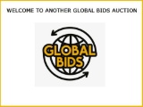 Welcome to another Global Bids Auction