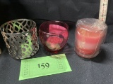 candle holders, tealights