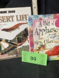 Books, Desert life and A Bit of Applause for Mrs. Clause
