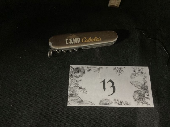 Camp Cabela's Victorinox knife