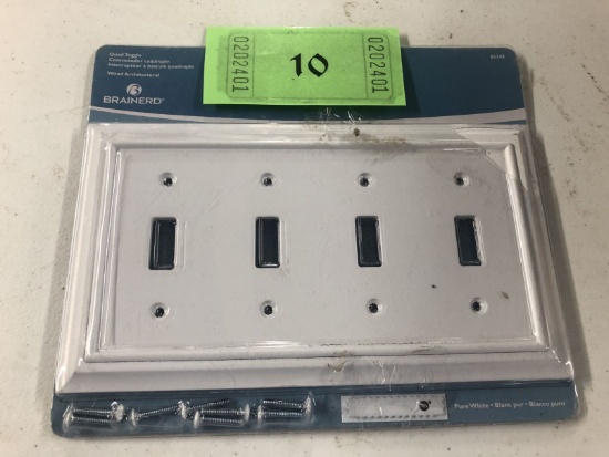 four switch plate