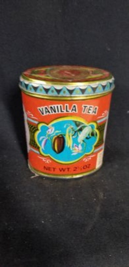 Tin, Vanilla Tea