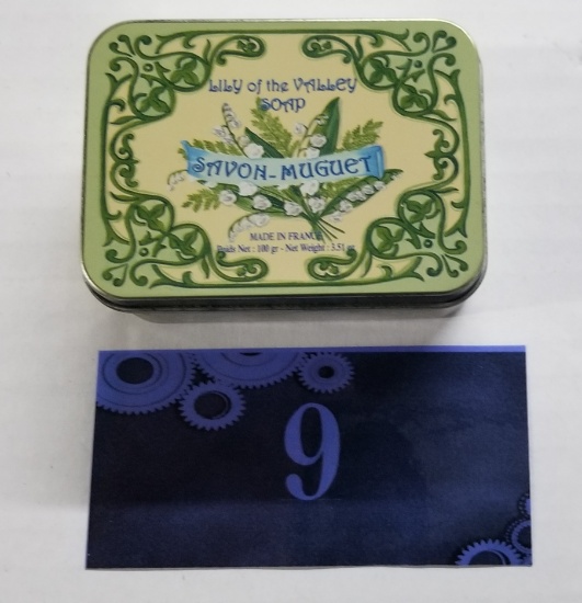 Tin, Savon-Muguet Lily of the Valley Soap