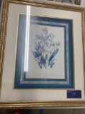 Framed picture, floral