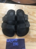 Sandals, black birkenstock style, Size 29