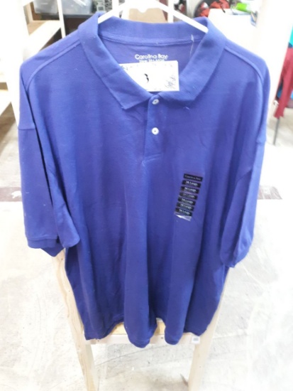 shirt, carolina bay 3x, men's purple