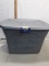 gray sterilite bin with lid