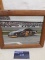 Framed image, wood frame, picture of Nascar Driver, Rusty Wallace