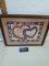 framed image, quilted hearts saying