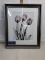 framed image, xray of tulips