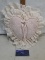 pillow, heart shaped with lace