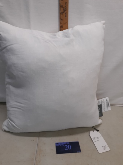 Pillow, White, Abstract lines, Modrn