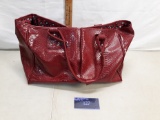 Purse, red, Elizabeth Arden