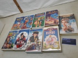 box lot VHS tapes, Cartoons