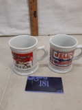 Two Corner Store Mug Collection, 1980s, Carnation, Jell-O