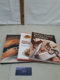 books, two DIY fixit and one cookbook