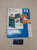 pack of HP Invent Brochure paper, inkjet