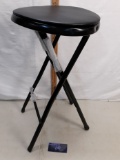 Fold Out black Stool