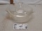 Fire King 1.5 quart round casserole with lid
