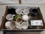 box lot mugs and tumblers