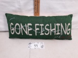 Gone Fishing Pillow