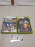 XBOX ONE games, Battlefield 3, Sega Superstars Tennis