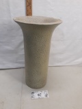 large décor vase, crackle finish