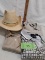 Cowboy Hat size Large, 5- Men Shirts Size Large