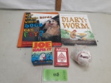 Baseball, cards, Party Game, books