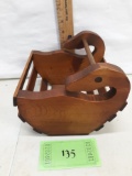 wood duck napkin holder