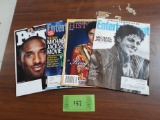 Magazines, Michael Jackson and Kobe Bryant