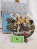 Garden Cottage w/stand, ceramic