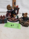 The Windsor Bears Bears Ann and Me Figure, Boyd Bear and Friends Figure