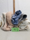 6 assorted towels