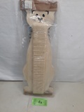 cat shaped scratching post