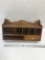 Wooden Wall Hanging Caddy with 1 Drawer