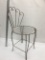 Vintage Vanity Chair/Metal