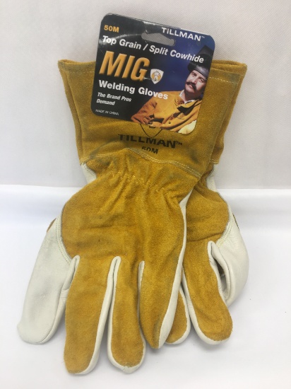 Tillman 50M Top Grain Split Cowhide MIG Welding Gloves