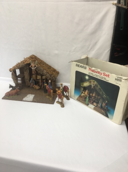 SEARS Nativity Scene/Made in Italy