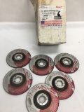 (6) SAIT 4 1/2 Inch Grinding Wheels