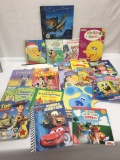 Box Lot of Kids Books/Pooh, Spongebob, Toy Story, ETC.