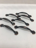 (7) Oil Rubbed Bronze Drawer Pulls
