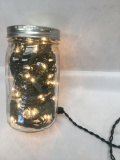 Ball Wide Mouth Jar with Lights Inside