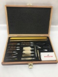 Winchester Gun Cleaning Kit in Wooden Box