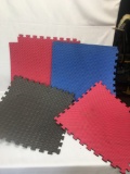 16 Square Feet of Interlocking Floor Mats/Tiles