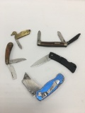 (5) Knives/Shrade, Gerber, ETC