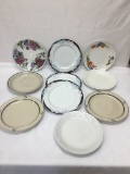 Box Lot of Plates/Some Stoneware