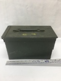 Metal Ammo Box with Contents
