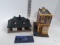 Decor Lot, 2 small buildings, Row shop and Hillside Train station