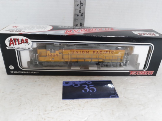 HO Scale, Atlas Trainman, Union Pacific, 10000492 GP39-2 Ph1, Locomotive, DCC 29